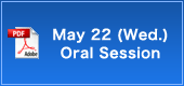May 22 (Wed.) Oral Session